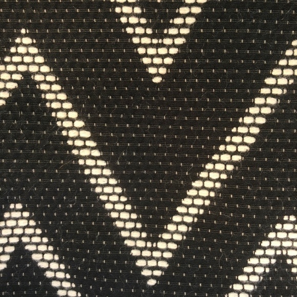 Worthington Chevron Patch Mini Skirt Black & White - Picture 4 of 6
